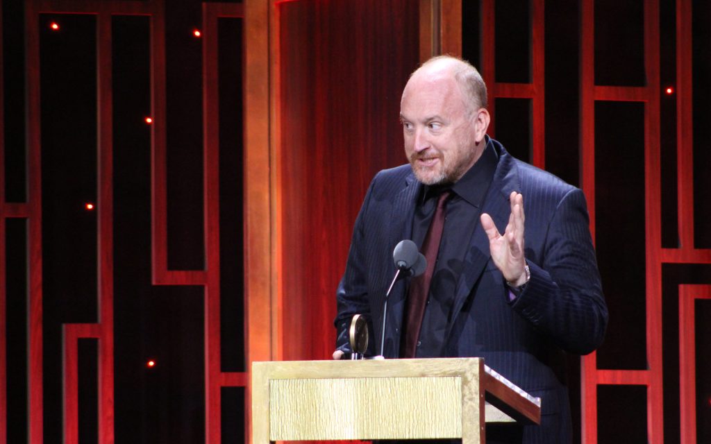 A Comedians top Comedians with Samantha Day Louis CK at Great British Comedians