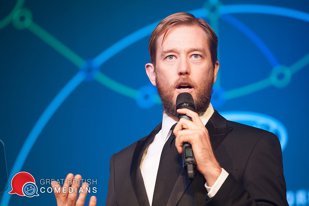 Alan Chochrane hire Scottish comedian Experienced Awards Host book at agent Great British Comedians