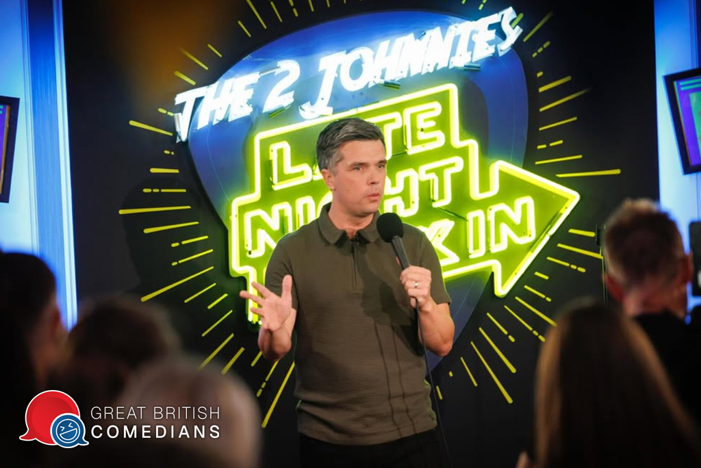 Chris Kent Irish Stand Up Comedian awards host book at agent Great British Comedians