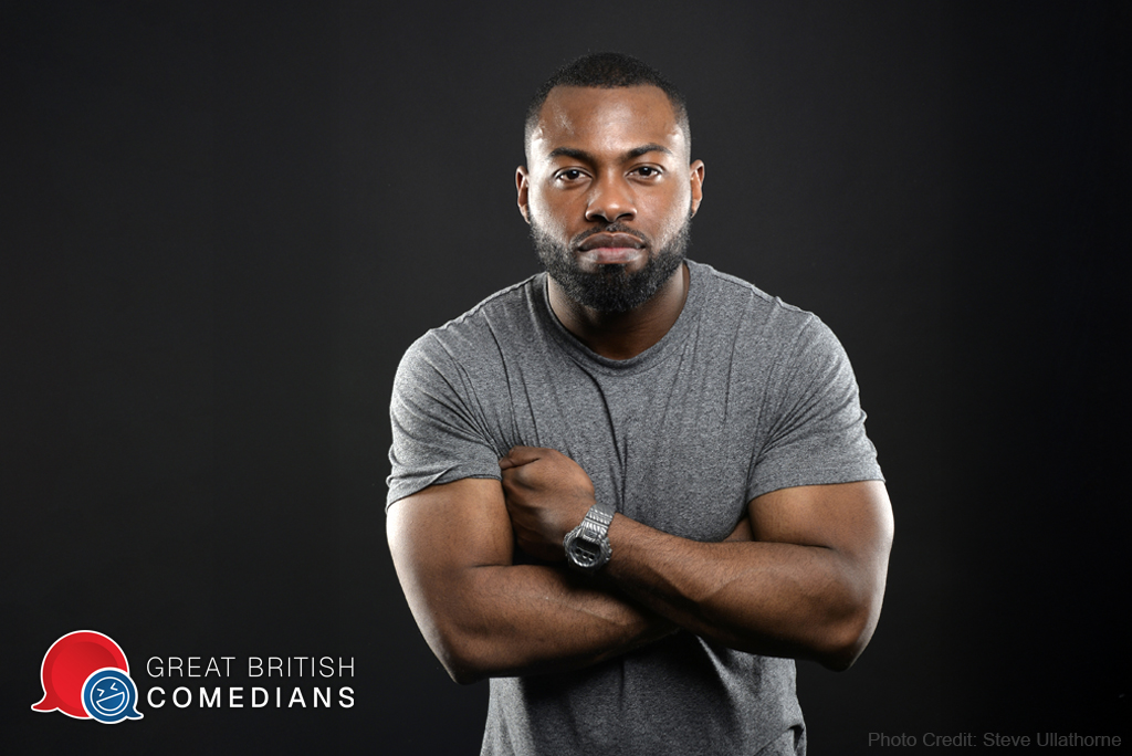 Darren Harriot hire Fringe corporate comedian entertainer events host book at agent Great British Comedians