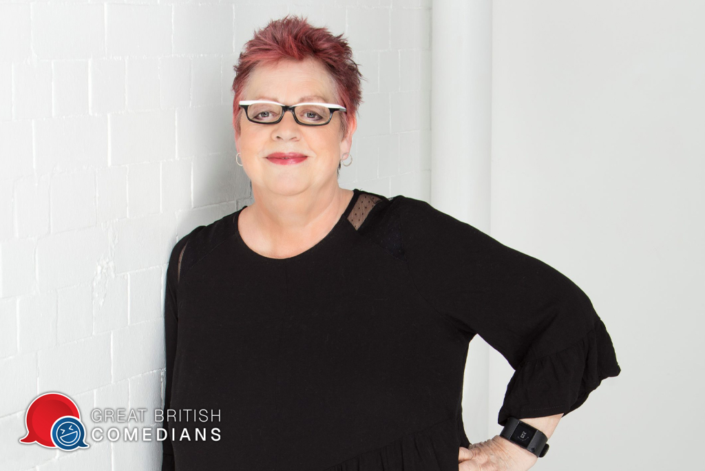 Jo Brand hire TV speaker book at agent Great British Comedians