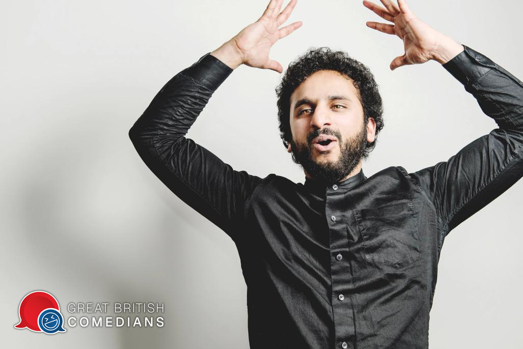 Nish Kumar hire stand- up comedy speaker book at agent Great British Comedians