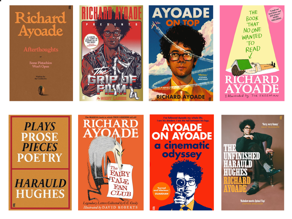 Richard Ayoade actor comedian director IT Crowd TV presenter host speaker book at agent Great British Comedians
