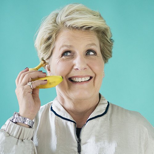 Sandi Toksvig Comedian Host Womens Equality Party QI GBBO book at agent Great British Comedians