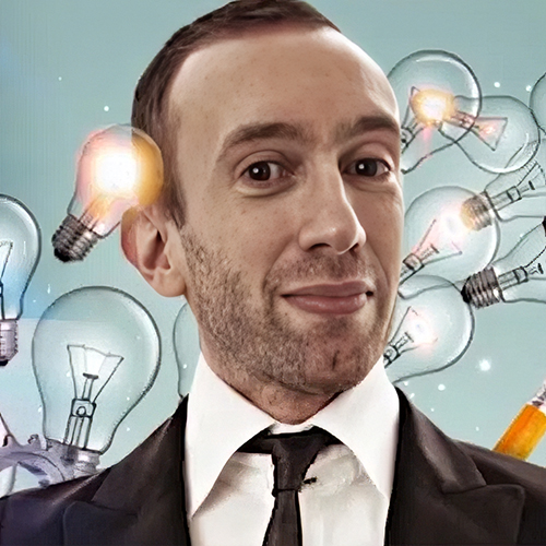 Shed Simove hire creative entrepreneur book at official agent Great British Comedians