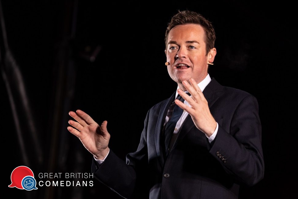 Stephen Mulhearn hire magician entertainer comedian live awards event host book at official Agent Great British Comedians