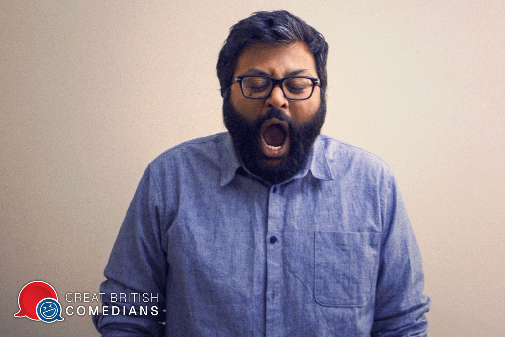 Sunil Patel hire comedian speaker book at agent Great British Comedians