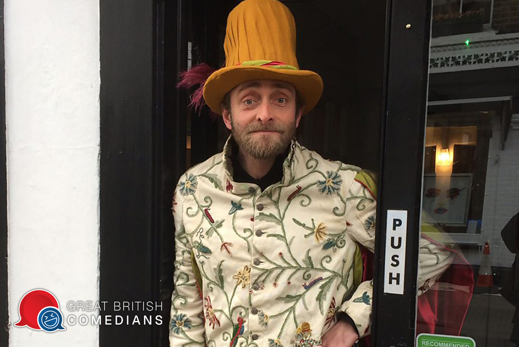 Tim Fitzhigham hire comedy speaker book at agent Great British Comedians