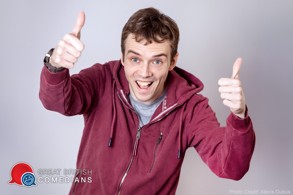 Tom Little Award winning Stand up Comedian events host official booking agent Great British Comedians