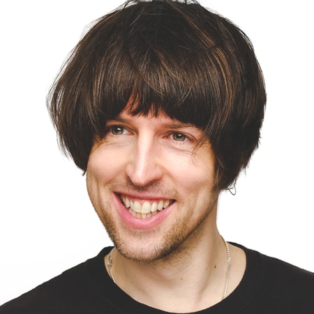 Tom Ward hire Corporate events comedian awards host book at agent Great British Comedians