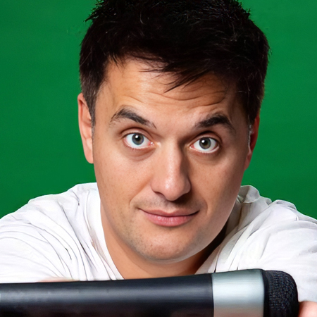 George Zach hire comedian speaker book at agent Great British Comedians