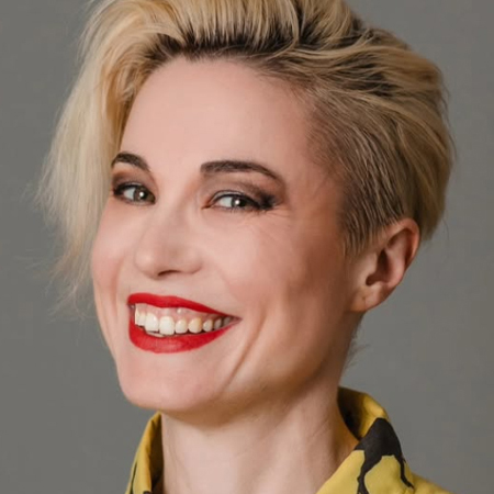 Bec Hill hire comedian speaker book at agent Great British Comedians